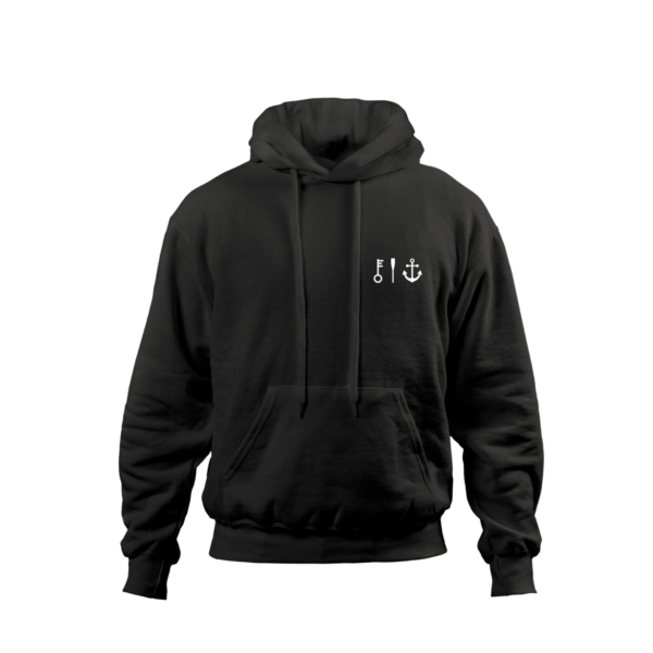 Dukserica – Hoodie chiave, remo, ancora